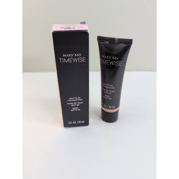 Mary Kay Timewise Matte 3D Foundation 1oz Beige C 110 NIB - Picture 1 of 6